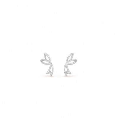 VAN CLEEF ARPELS CONTES D’HIVER EARRINGS - WHITE GOLD, DIAMOND  VCARP3J400